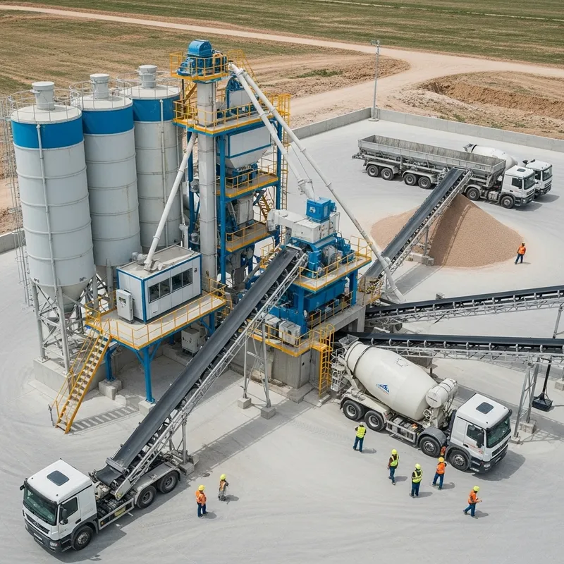 Concrete Batching Plant: Design & Operation Process
