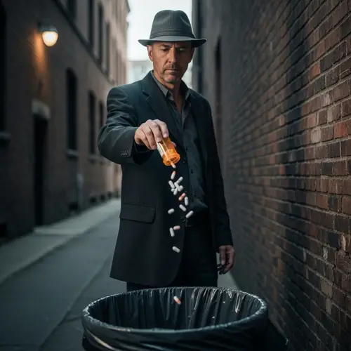 Recovering Gangster Defies Past: Symbolic Image of Transformation