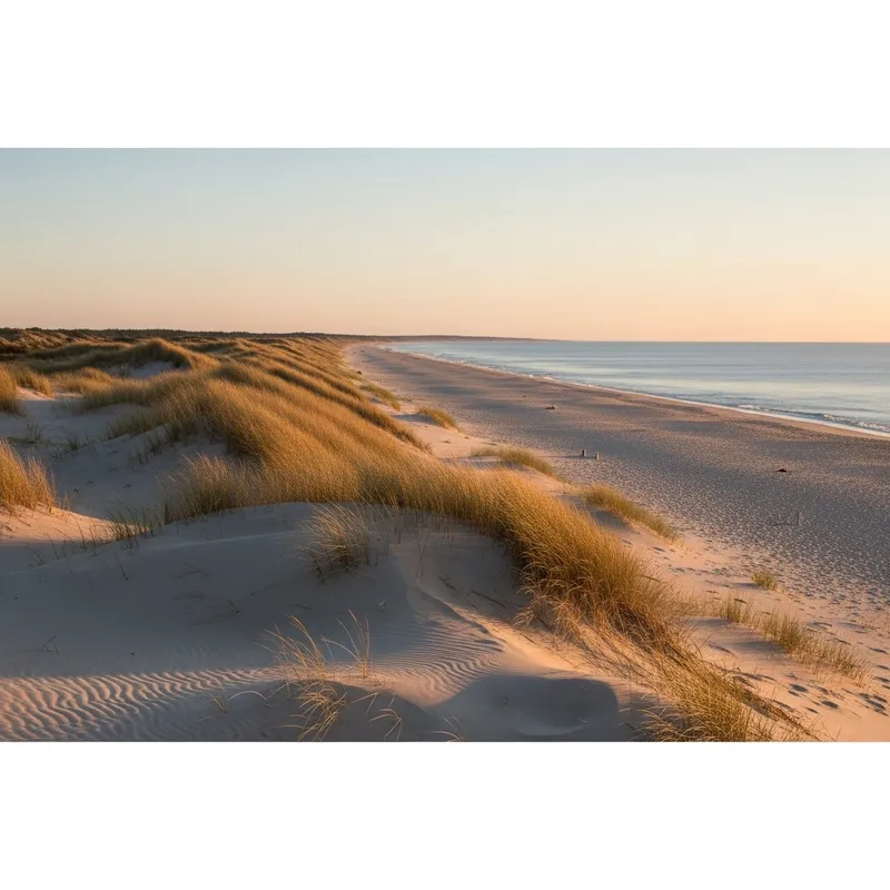Abstract Danish Coastal Landscapes