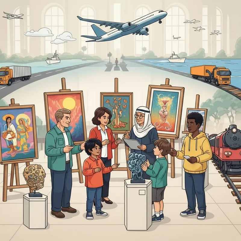 Art Across Borders: Uniting Cultures Through a Universal Language