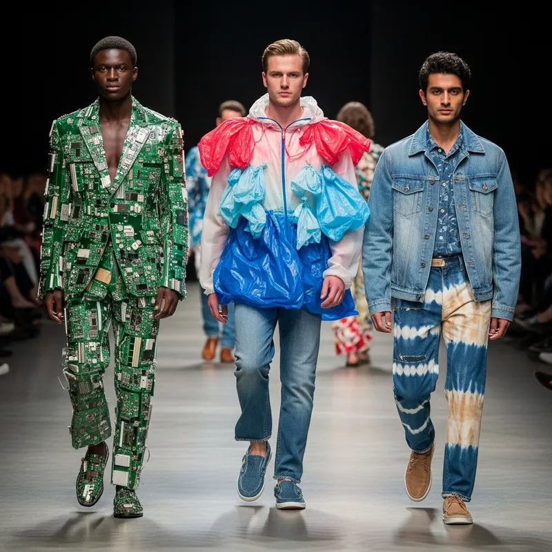 Eco-Friendly Men's Fashion from Recycled Materials