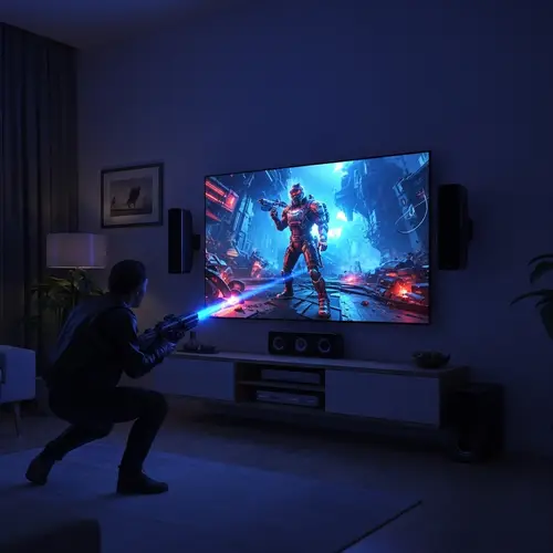 Immersive 3D Video Game on Modern TV | Realistic Gaming Experience