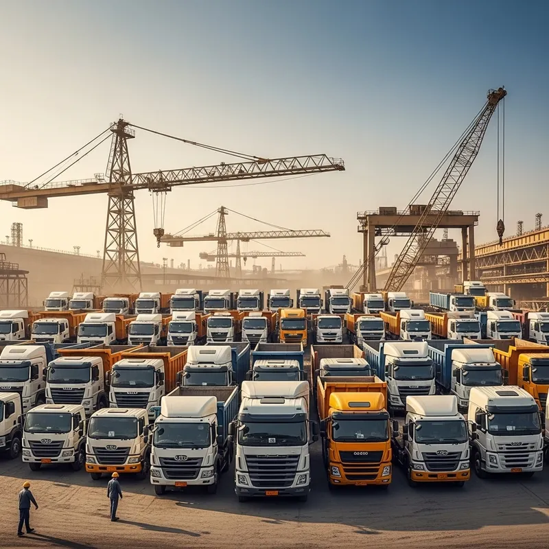 Dynamic Truck Fleet in Industrial Setting