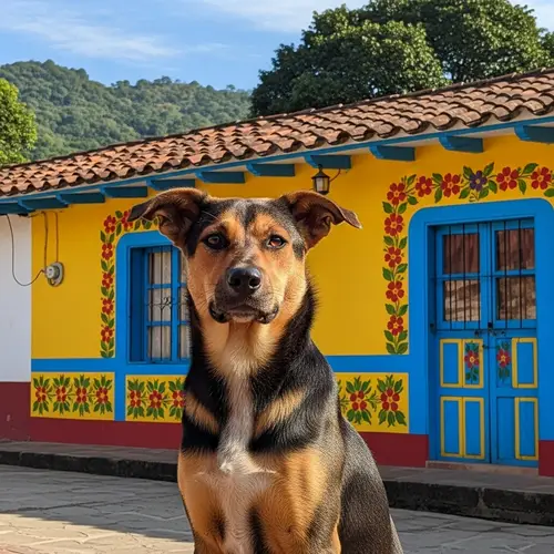 Dog in Tetetlzingo, Veracruz