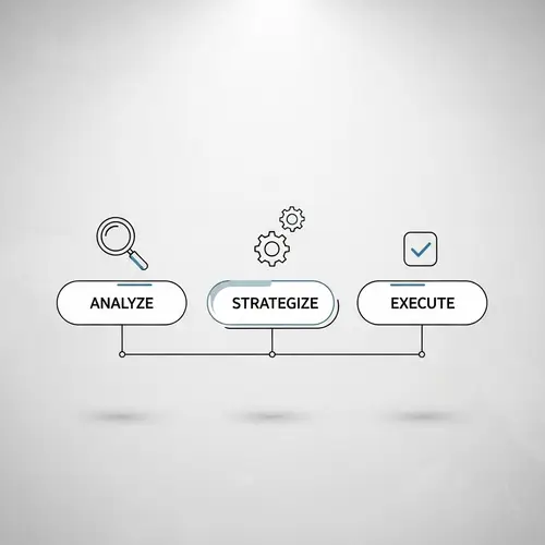 Minimalistic Style Strategic Planning