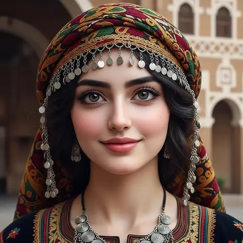 Beautiful Yemeni Woman from Sana'a | Pale Skin, Large Eyes
