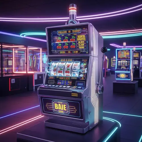 Retro Futuristic Slot Machine | Game Arcade Marvel