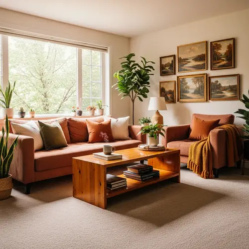 Cozy Living Room Decor: Spacious, Inviting & Elegant