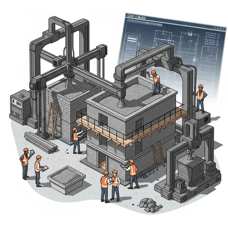 CAD 2 Build: Additive Manufacturing in Construction