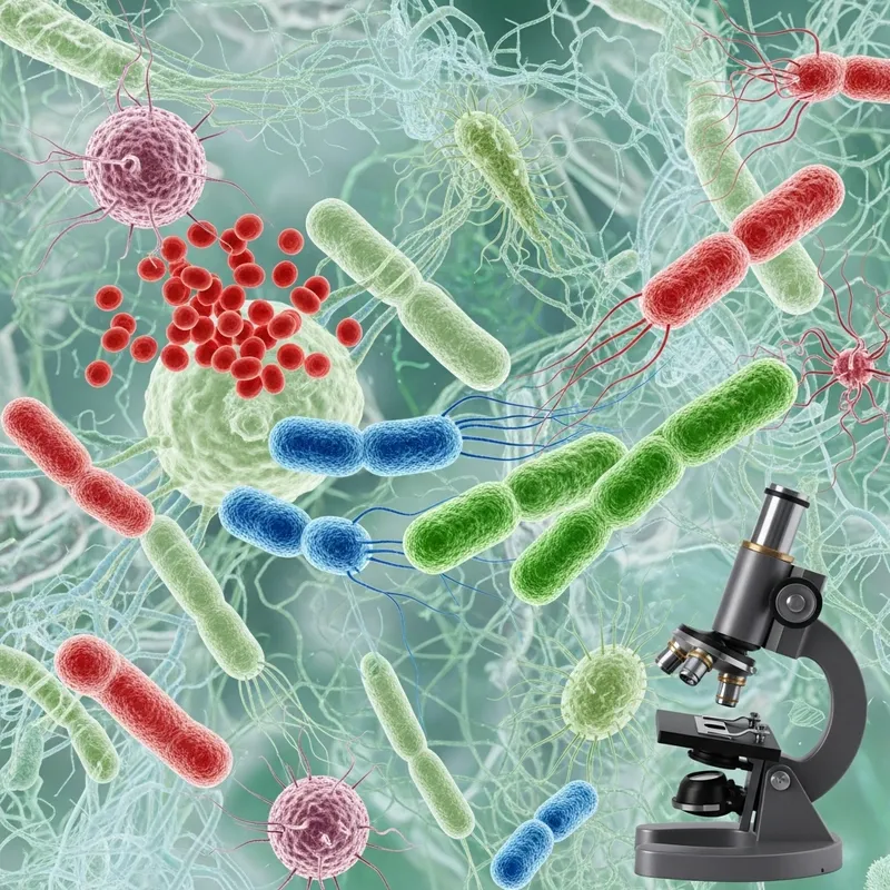 Microbiology: Fascinating World of Colorful Bacteria Shapes Microbiology: Fascinating World of Colorful Bacteria Shapes