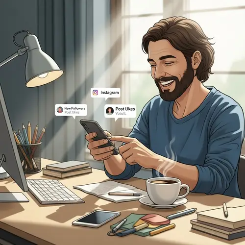 Happy Self-Employed: Joy & Success on Instagram