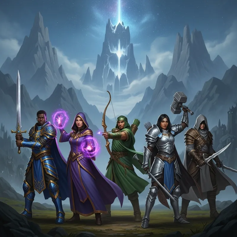 Legend of the Heroes | Timeless RPG Adventure Art