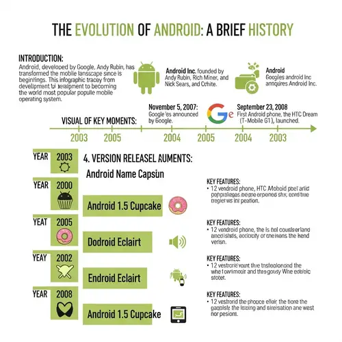 History of Android Operating System: Key Moments & Evolution