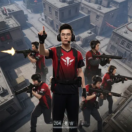 Astralis Team: Competitive eSports Gameplay in Urban Setting