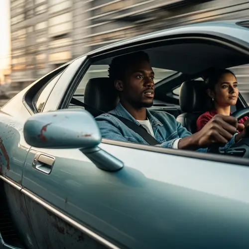 A Journey in a Futuristic Car: Driving Through Bonds