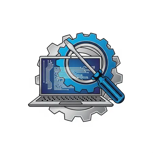 Computer Technical Service Icon Design