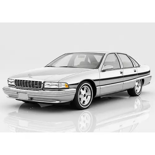 1996 Chevrolet Caprice Chrome Sketch - Classic Design