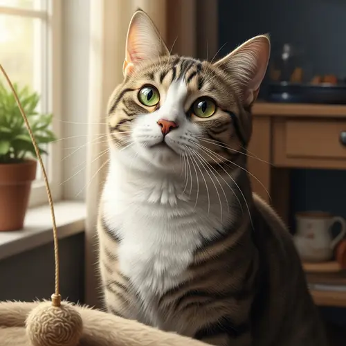 Detailed Image of Domestic Cat | Immaculately Groomed Fur