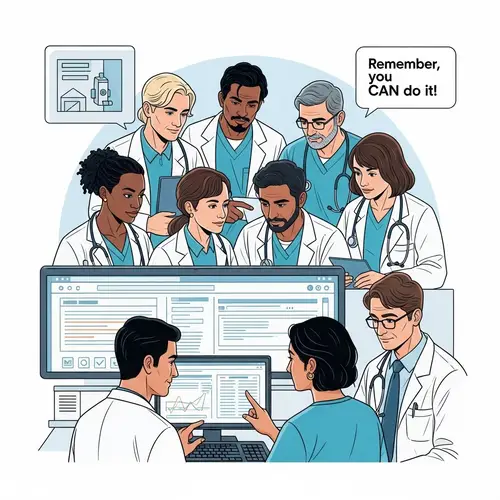 Healthcare Professionals Implementing EMR Systems