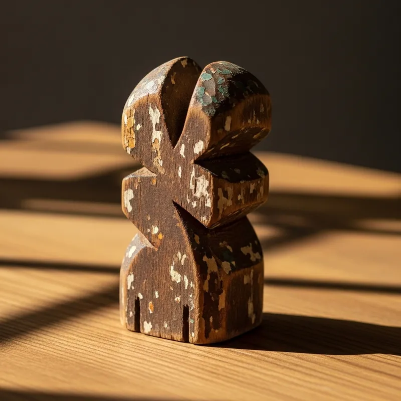 Hand-Carved Antique Wooden Toy | Intricate Details & Nostalgic Vibes Hand-Carved Antique Wooden Toy | Intricate Details & Nostalgic Vibes