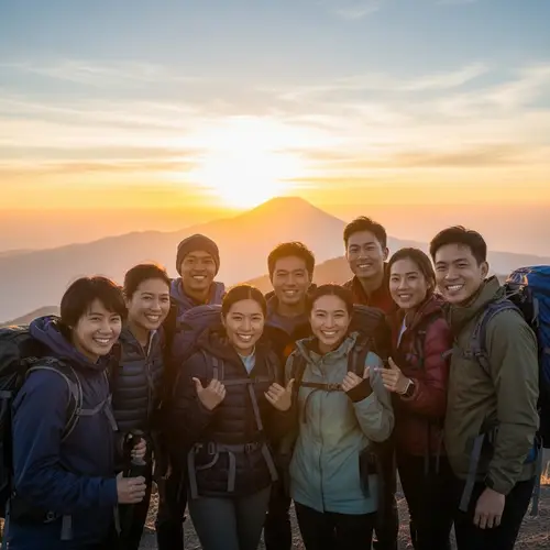 Heartfelt Moments: Mountain Peak Sunrise Adventure