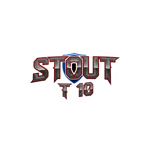 STOUT T 10 Logo Design | Striking Power & Determination