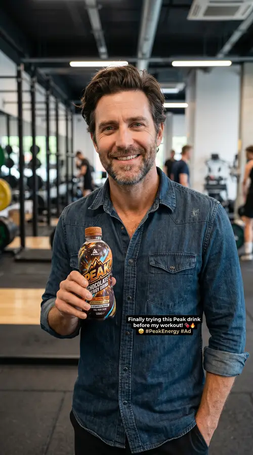 Character Naturally Holding Product | UCG Style Content