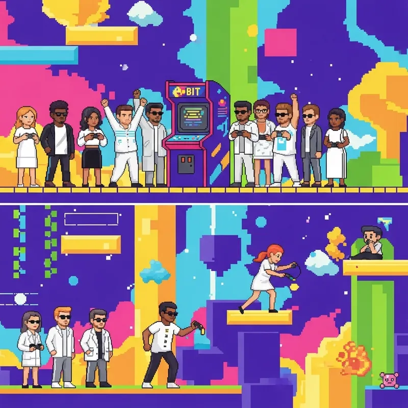 Retro Games Meet Minimalist Fashion: 8-Bit Fun