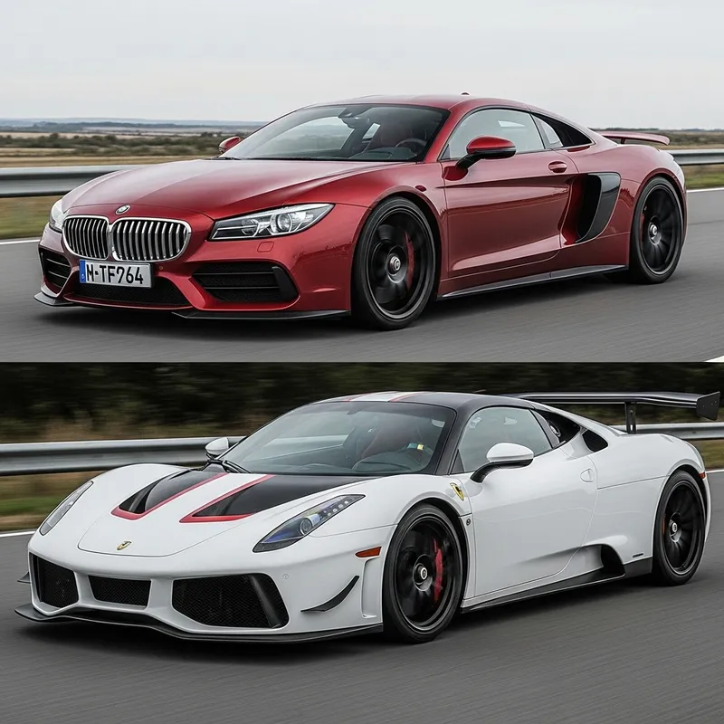 BMW M8 and Lamborghini Combined Supercar | Masterful Fusion BMW M8 and Lamborghini Combined Supercar | Masterful Fusion