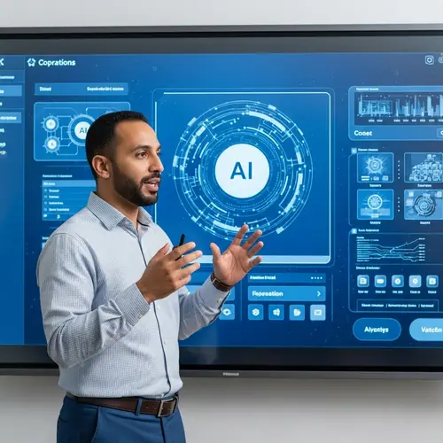 Middle-Eastern AI Expert Guiding Innovation