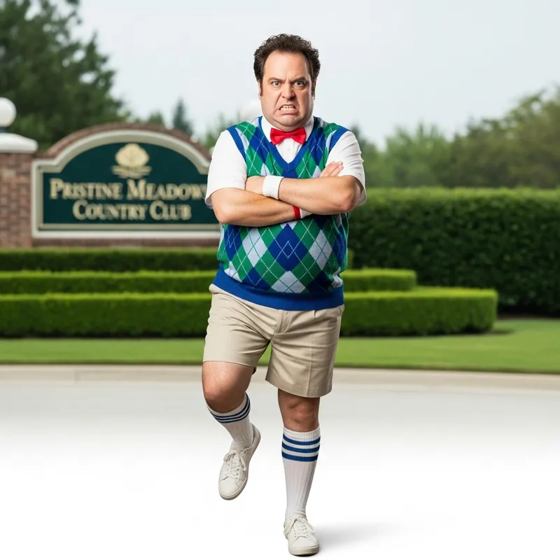 Francis Buxton Pee-wee Big Adventure Angry Costume