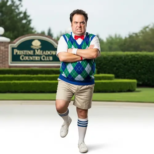 1980s Kid's Movie Character in Red Bow Tie Costume