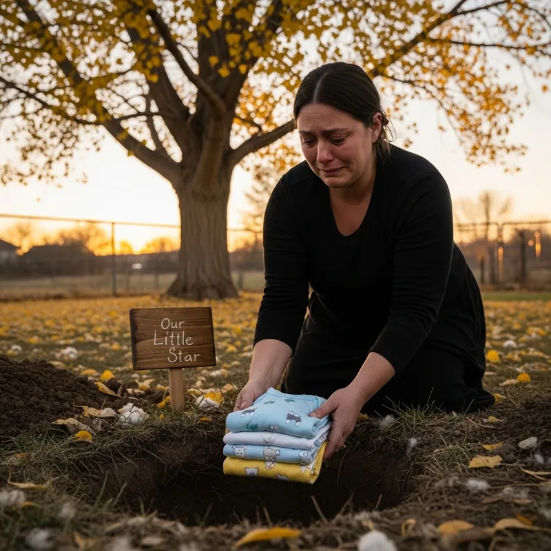 Mother Honors Lost Son by Burying Baby Clothes Near Cotton Tree Mother Honors Lost Son by Burying Baby Clothes Near Cotton Tree