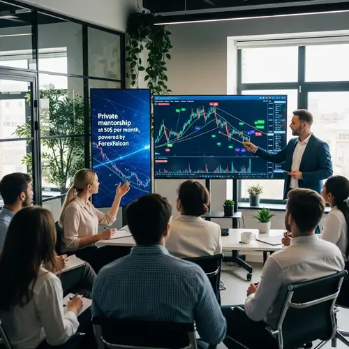 Diverse Trading Lesson in Modern Office | Forex Mentorship