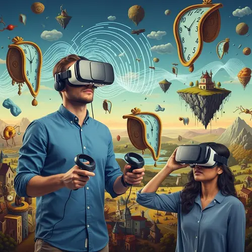 Virtual Reality and Surrealism Fusion Experience