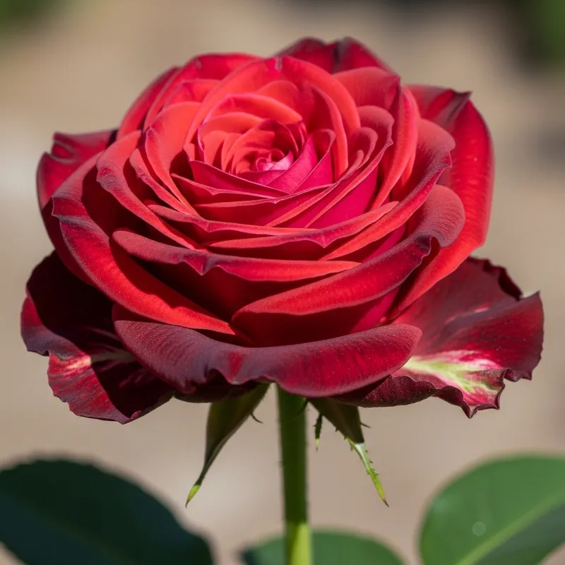 Enchanting Shining Rose Blossom