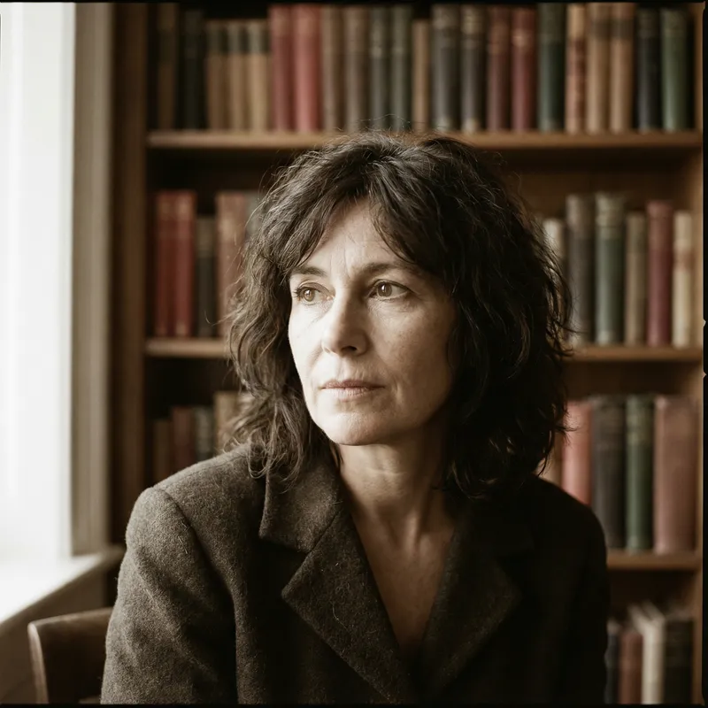 Timeless Portrait of a Thoughtful Writer