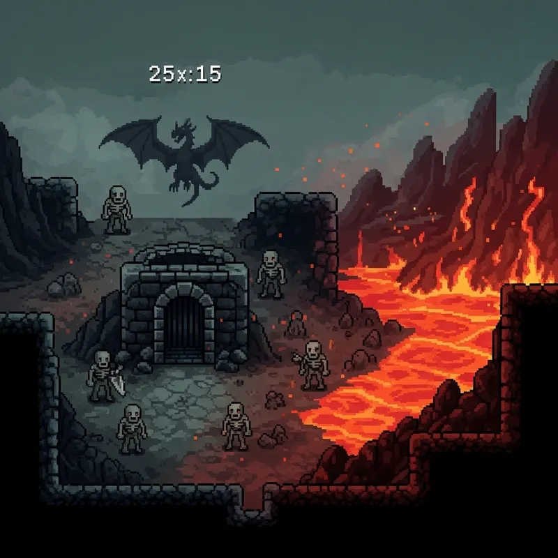 Medieval Fantasy Game Art - Diablo Themed Image