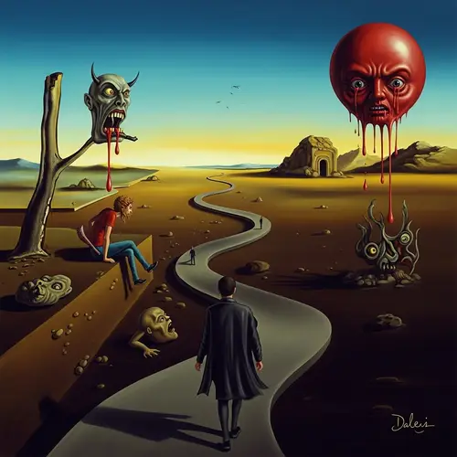 Surrealist Psychological Battle: Journey towards Recovery