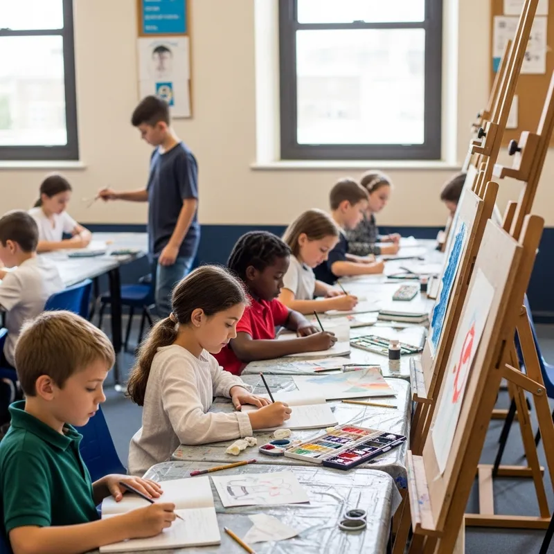 Children Authors and Child Artists in a Diverse Classroom