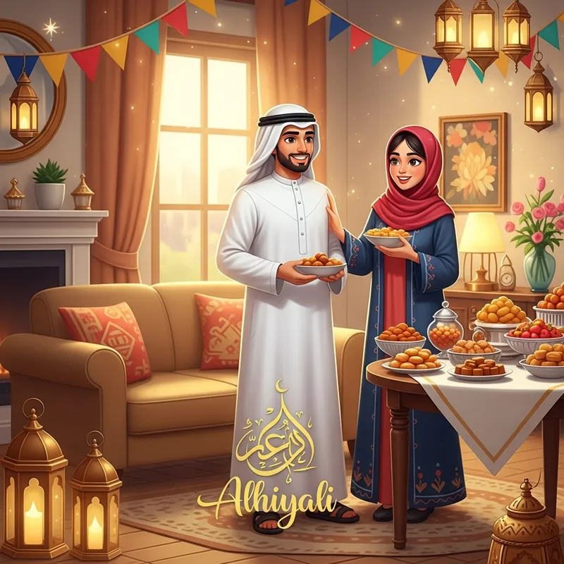 Celebrate Happy Eid with Love and Tradition