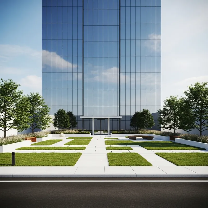 Minimalist Real Estate Setting | Modern High-Rise Design Minimalist Real Estate Setting | Modern High-Rise Design