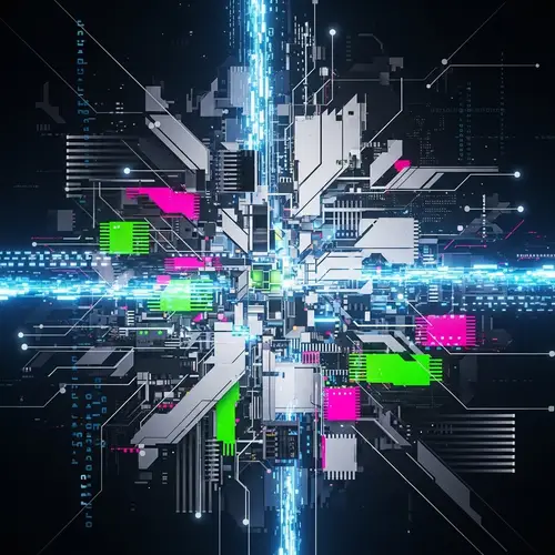 Cyber Culture Abstract Image | N3zk0p