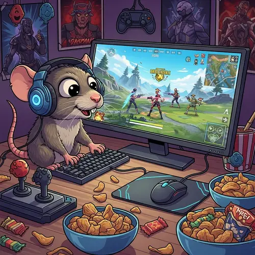 Rat Gameur: Epic Fortnite Battles Await