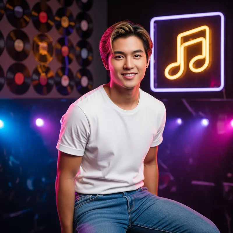 Jake: Asian Pop Artist with Charming Personality