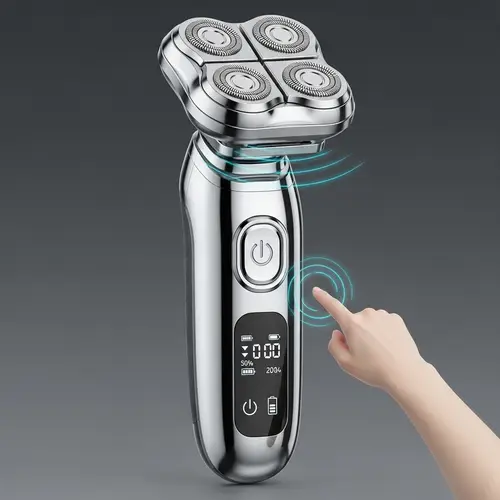 Innovative Razor with Futuristic Technology - Sleek Design