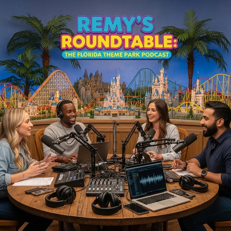 Remys Roundtable Podcast: Theme Park Talk & More