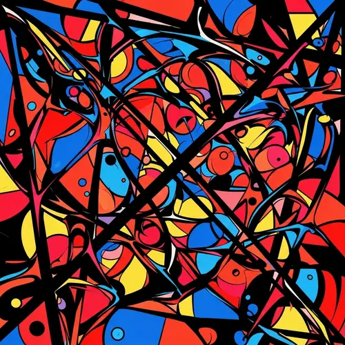 Abstract Digital Art Piece | Dramatic Design Elements