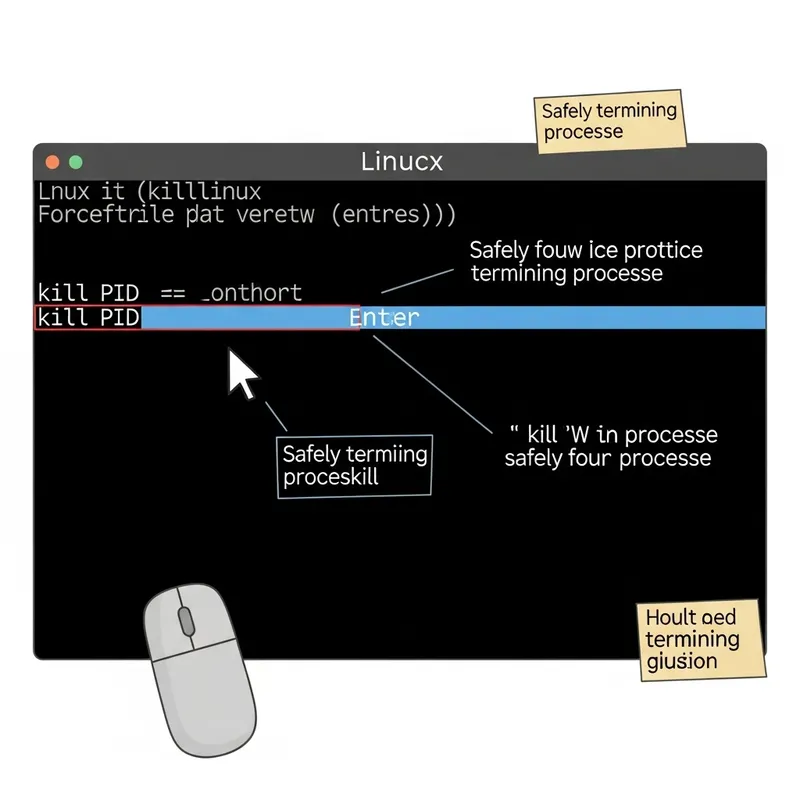 Kill Command in Linux: Safely Terminate Processes with 'kill PID'