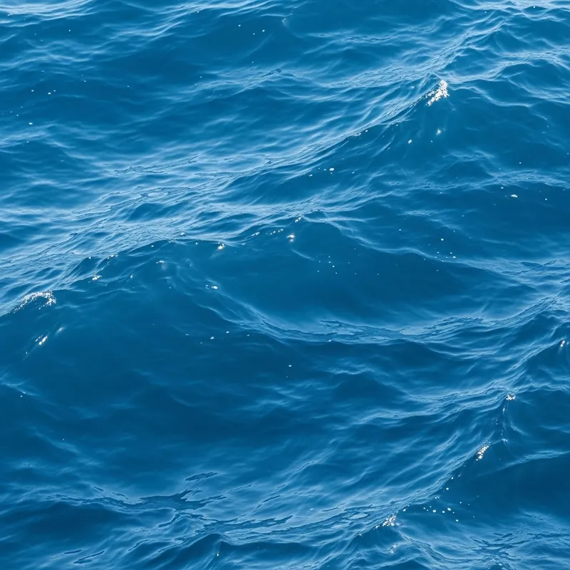 Abstract Ocean Waves Art - Creative Interpretation